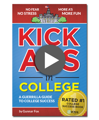 kickass in college book cover image click to play video